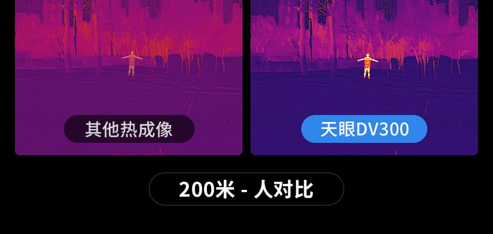 天眼DV300热成像夜视仪1500米全地形旗舰