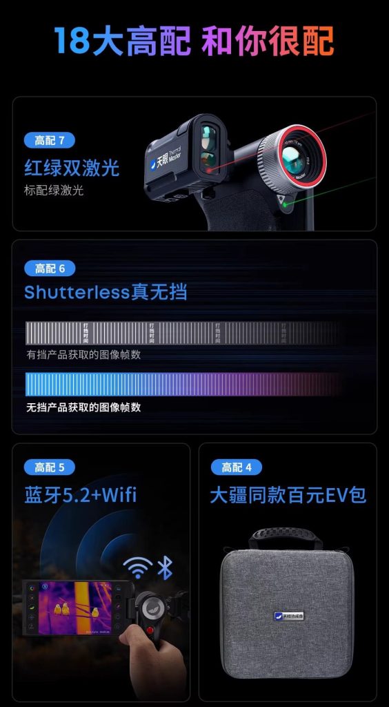 天眼DV200热成像夜视仪配置