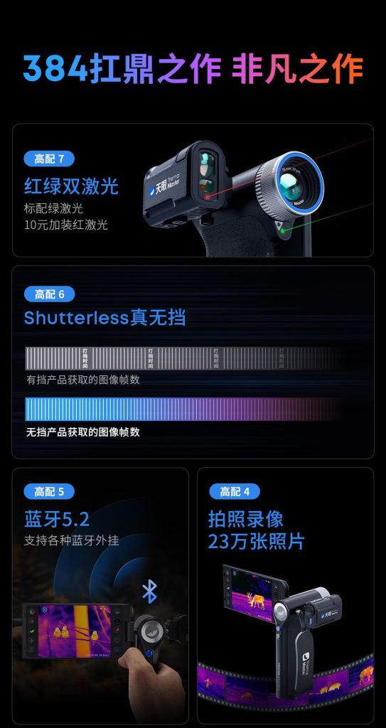 天眼DV300热成像夜视仪配置