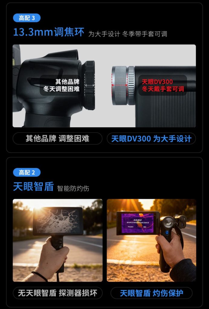 天眼DV300热成像夜视仪配置
