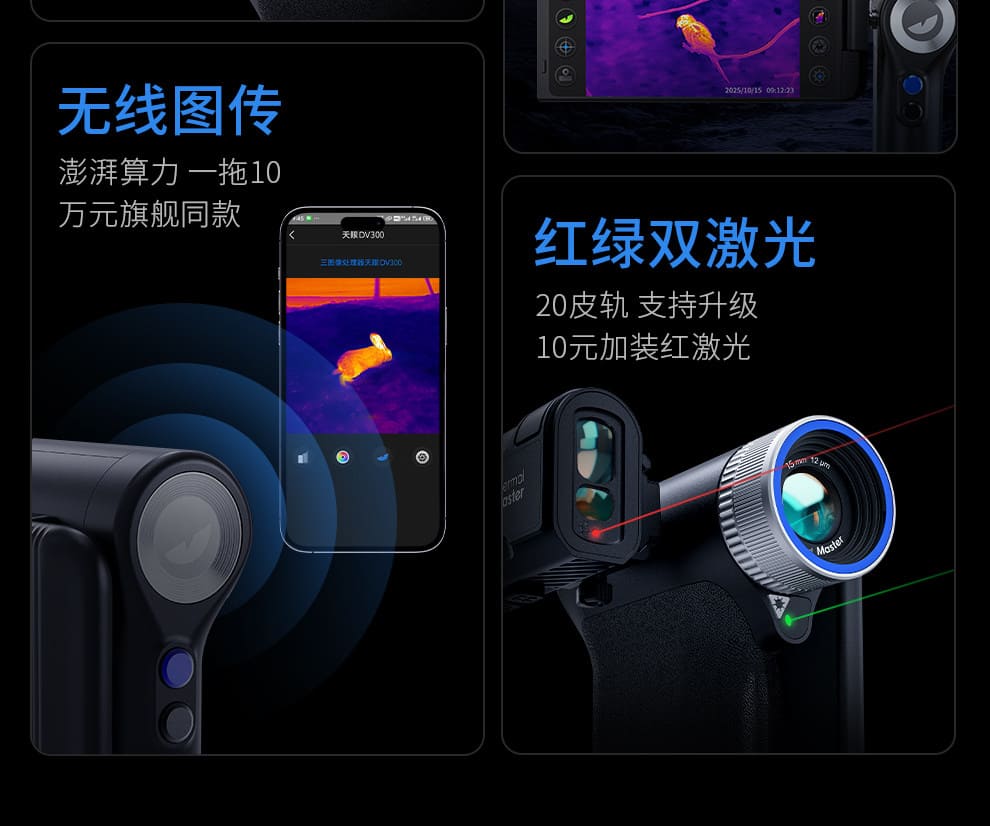 天眼DV300热成像夜视仪18大高配