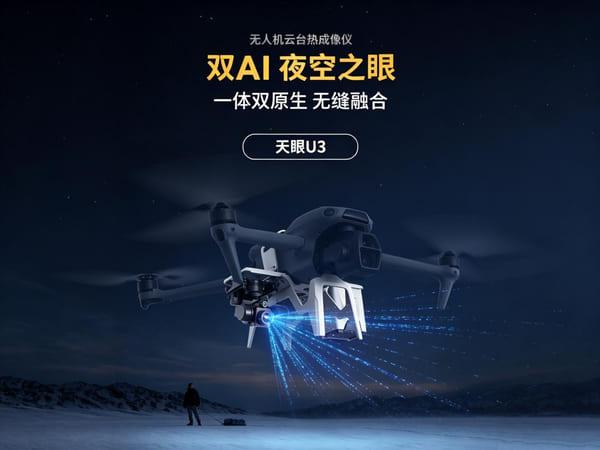 天眼U3无人机云台热成像仪