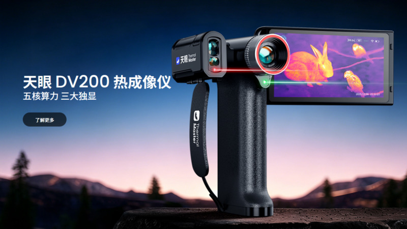 天眼DV200折叠屏热成像仪